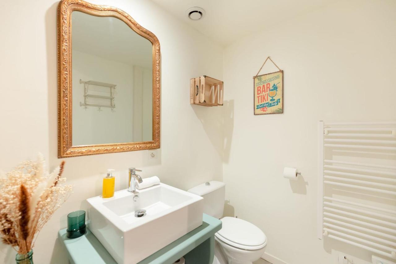 La Vague - Breath Of Freshness In Center Of Honfleur - Free Parking 550M Apartment Luaran gambar
